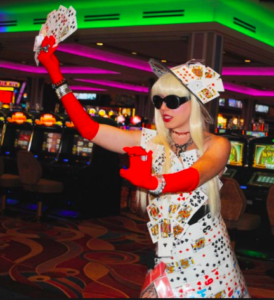 Playing Card Casino outfit by Renee Nicole Gray
