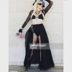Renee Nicole Gray as Lady Gaga at NYC Fashion Week Renee Nicole Gray as Lady Gaga at NYC Fashion Week