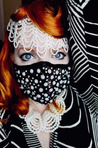 Renee Nicole Gray Uncoverings Project (pandemic mask art)